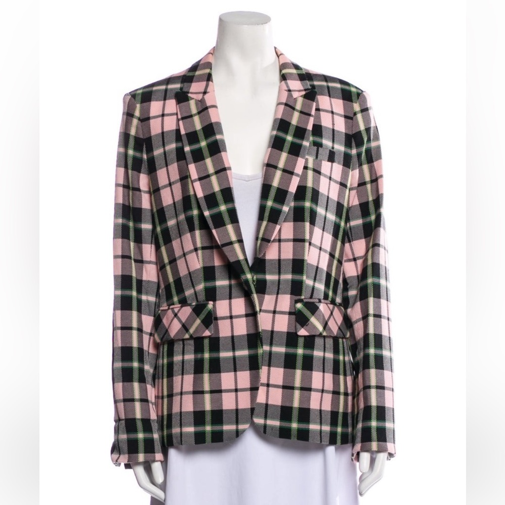 Veronica Beard size 14 blazer plaid